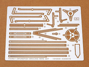 Дополнения 1/48 Fairey Swordfish Набор стяжных проволок с фототравлением (for Expert) (Tamiya)