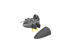 Дополнения из смолы 1/72 Messerschmitt Bf-110E Big-Sin set (для модели Eduard)