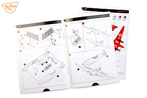 Сборная модель 1/72 de Havilland DH.88 Comet Advanced kit (Clear Prop)