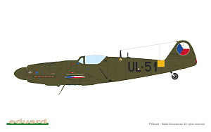 Сборная модель 1/48 Avia S-199 bubble canopy HYBRID edition kit (Eduard kits)
