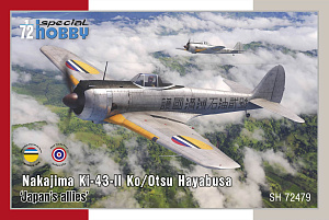 Сборная модель 1/72 Ki-43-II Ko/Otsu Hayabusa 'Japan's Allies' (Special Hobby)