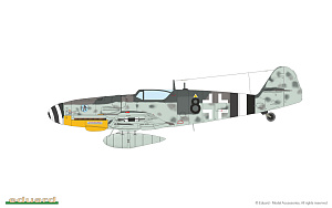 Сборная модель 1/72 Messerschmitt Bf-109G GUSTAV pt. 2 DUAL COMBO (Eduard kits)