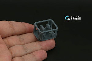 Колеса И-16 (поздние) с отдельными нагруженными шинами (Звезда)