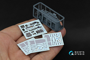 3D Декаль интерьера кабины Lynx Mk88A (Airfix) (с 3D-печатными деталями)