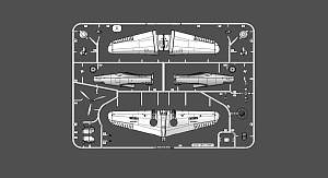 Сборная модель 1/72 Curtiss H-75 A1/A2 (Arma Hobby)