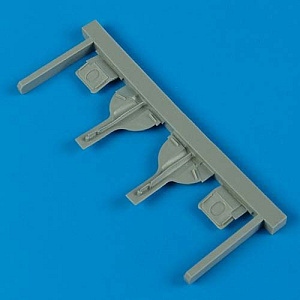 Дополнения из смолы 1/72 Grumman F6F-3/F6F-5 Hellcat undercarriage covers (Eduard) 