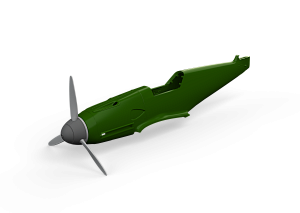 Дополнения из смолы 1/72 Воздушный винт Messerschmitt Bf-109F (ранний) (для модели Eduard) 