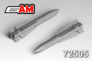 Дополнения из смолы 1/72 Авиационная управляемая ракета AIM-54C (Advanced Modeling)