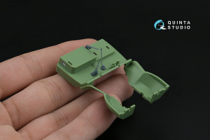 3D Декаль интерьера кабины УРАЛ 4320 (KittyHawk/Zimi model) (с 3D-печатными деталями)