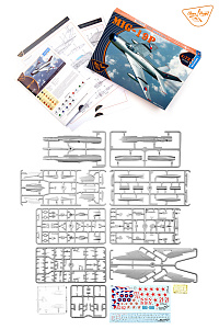 Сборная модель 1/72 Микоян МиГ-19П (Clear Prop)