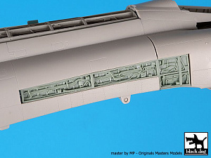 Дополнения из смолы 1/48 McDonnell F-4B Phantom electronics (для модели Tamiya) 
