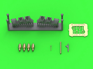 Дополнения из смолы 1/48 Набор деталей Curtiss P40L/N — ранний вариант Warhawk (Eduard)