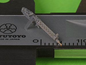 Дополнения из смолы 1/72 Spandau LMG 08/15 (2 pcs) (c длинной рукояткой)