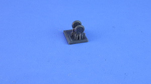 Дополнения из смолы 1/72 Колёса Як-1 позднее под нагрузкой (KepModels)
