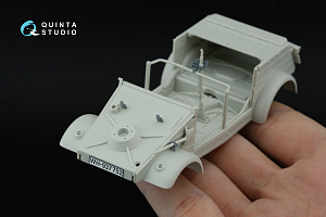 3D Декаль интерьера кабины Kubelwagen Type 82 (Meng VS-015) (с 3D-печатными деталями)