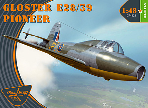 Сборная модель 1/48 Gloster E28/39 Pioneer Starter kit (Clear Prop)