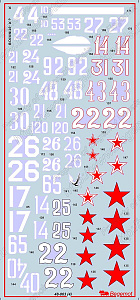 Декаль 1/48 Яковлев Як-9Т (Begemot)