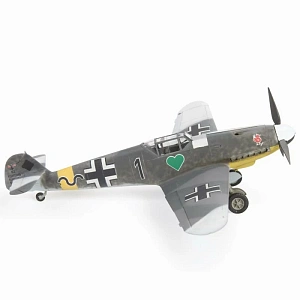 Сборная модель 1/48 Немецкий истребитель "Мессершмитт" Bf-109F4 (Zvezda)