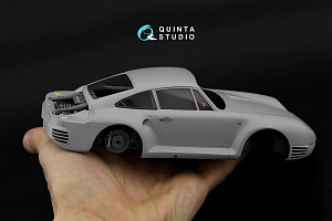 3D Декаль интерьера кабины Porsche 959 (Tamiya) (Малая версия)