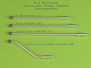 Дополнения из латуни 1/48 Douglas A-4 Skyhawk - Длинная прямая штанга для дозаправки