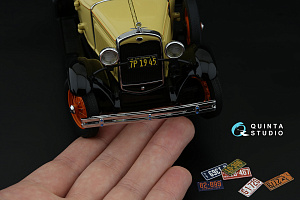 Автомобильные номера США, западные штаты, 1910-1940 (для всех моделей) (на метал. основании)