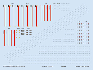 Декаль 1/32 Tornado GR.4 stencils (ITAL/REV)