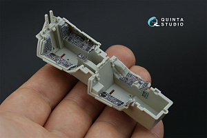 3D Декаль интерьера кабины F-14B (конверсия для F-14D Tamiya) (с 3D-печатными деталями)