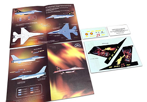 Декаль 1/32 General-Dynamics F-16A Fighting Falcon (1) 23 Sqn Belgian Air Force deactivation. (Zotz)