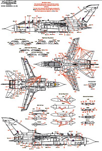 Декаль 1/48 Panavia Tornado Special Schemes (3) (Xtradecal)