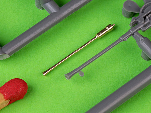 Дополнения из латуни 1/72 German 2cm L/65 Flak 38 gun barrel (1pcs)