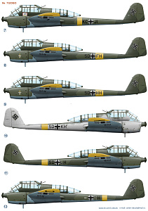Декаль 1/72 Fw-189 Part I (Colibri Decals)