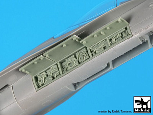 Дополнения из смолы 1/72 McDonnell-Douglas F/A-18 Hornet electronics (для модели Academy)