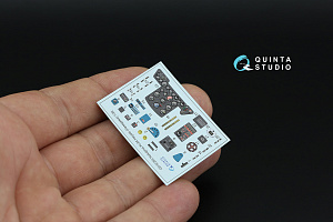 3D Декаль интерьера кабины Nakajima Ki-84 Hayate (Hasegawa)