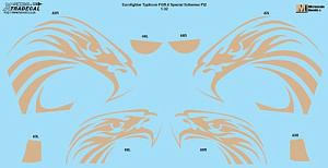 Декаль 1/32 Eurofighter Typhoon FGR.4 29(F) Squadron 2015 Anniversary/Display (2)) (Xtradecal)