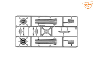 Сборная модель 1/48 North-American F-86A Sabre Advanced kit (Clear Prop)