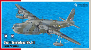 Сборная модель 1/72 Short Sunderland Mk.I/II 'Flying Porcupine' (Special Hobby)