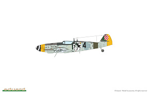 Сборная модель 1/72 Messerschmitt Bf-109G-10 & Bf-109G-14/AS DUAL COMBO (ROYAL CLASS) (Eduard kits)