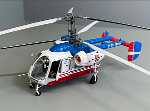 Сборная модель (смола) 1/48 Вертолет Ка-26 тип 2 (Guntower Models)