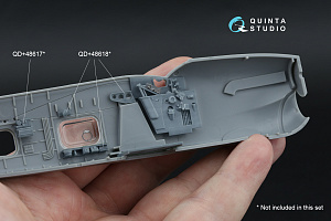 3D Декаль интерьера кабины Пилота Fairey Barracuda (Trumpeter) (с 3D-печатными деталями)