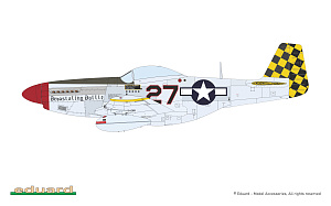 Сборная модель 1/72 North-American P-51D-5 Mustang The ProfiPACK edition (Eduard kits)