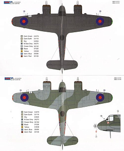 Декаль 1/72 Bristol Beaufighter VIF Part V (AML)