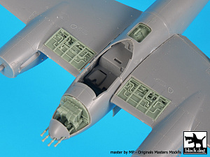 Дополнения из смолы 1/72 Набор №1 для de Havilland Mosquito Mk.VI (для модели Tamiya)