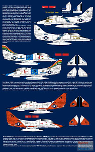 Декаль 1/32 Douglas TA-4J Skyhawk 'Navy Scooters'  (Zotz)