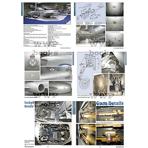 Авиационные книги Meteor F.8 в деталях (WWP Publications)