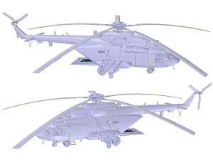 1/48 Сборная модель вертолета Ми-171Ш (Звезда)