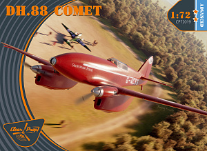 Сборная модель 1/72 de Havilland DH.88 Comet Advanced kit (Clear Prop)