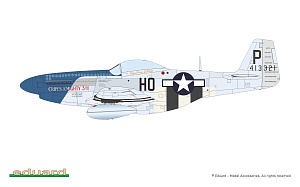 Сборная модель 1/72 North-American P-51D-5 Mustang The ProfiPACK edition (Eduard kits)