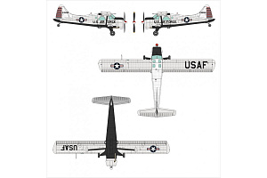 Сборная модель 1/48 de Havilland Canada L-20A/U-6A Beaver (Dora Wings)