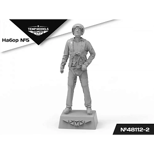 Дополнения из смолы 1/48 Пилоты ВКС РФ (ПСО). НАБОР №5-2 (Temp Models)