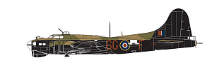 Сборная модель 1/72 Boeing B-17G Fortress Mk.III (Airfix)